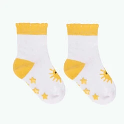 Let The Sunshine In - Pack De Chaussettes Bébé -Mode Sacs Magasin GAC BABY GIRL LET THE SUNSHINE IN 1