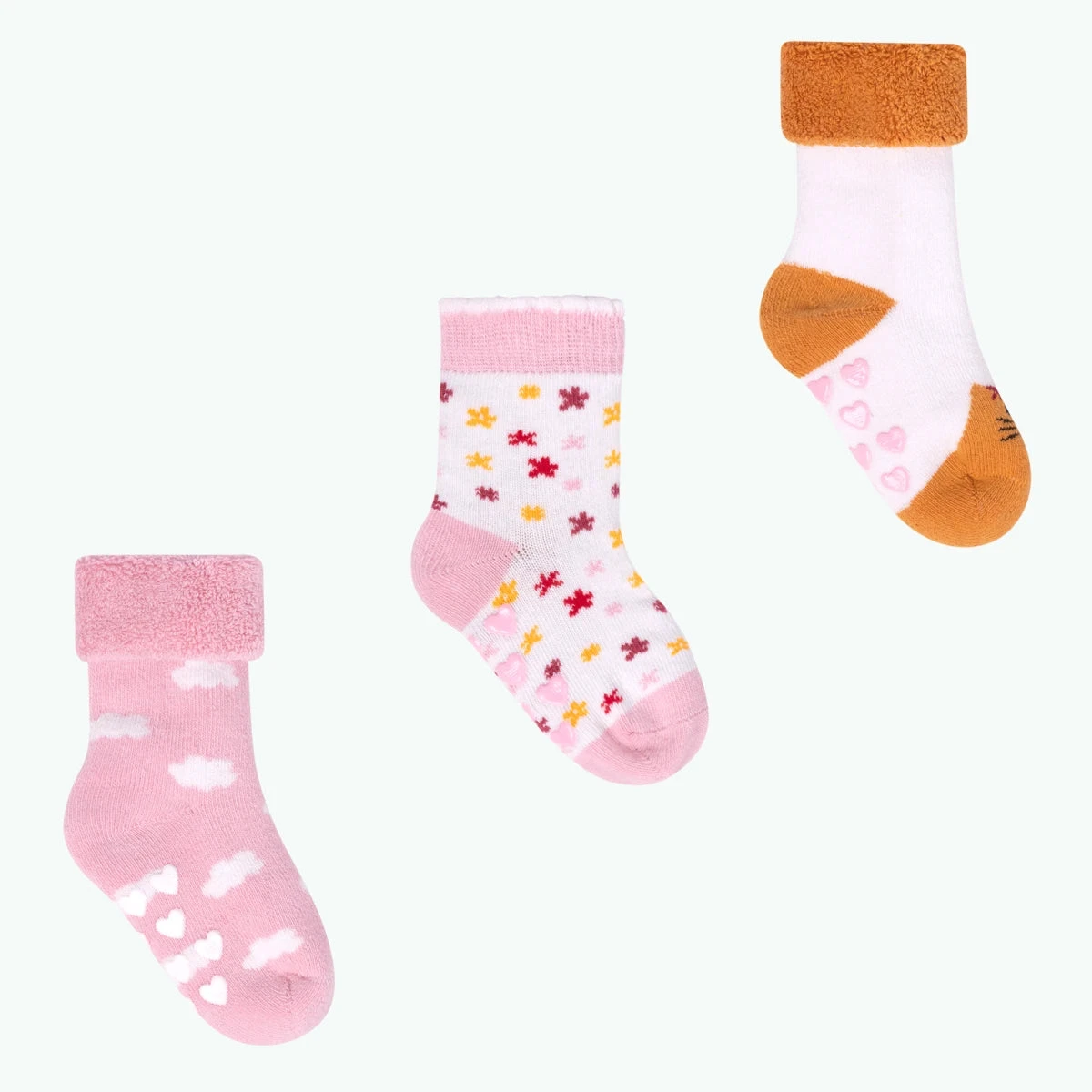 Dans Les Nuages - Pack De Chaussettes Bébé 3 Dans Les Nuages - Pack De Chaussettes Bébé