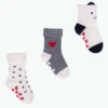Petit Coeur - Pack De Chaussettes Bébé