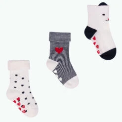 Petit Coeur - Pack De Chaussettes Bébé