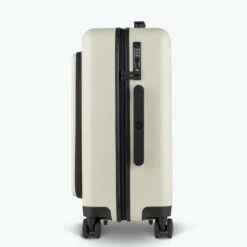 Valise Cabine JFK - Pochette Unie -Mode Sacs Magasin TDM S23 TRAVELER VALISE JFK COTE